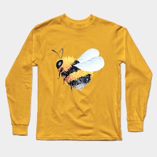 bee watercoloe Long Sleeve T-Shirt